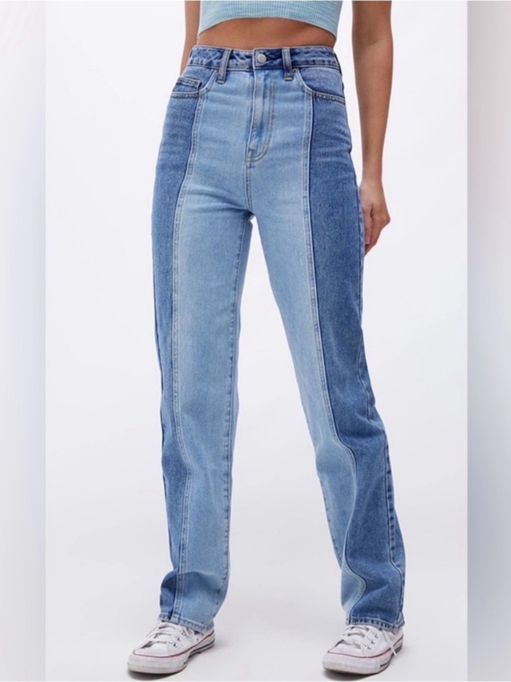 PacSun Eco Two-Tone '90s Boyfriend Jeans Size 25
